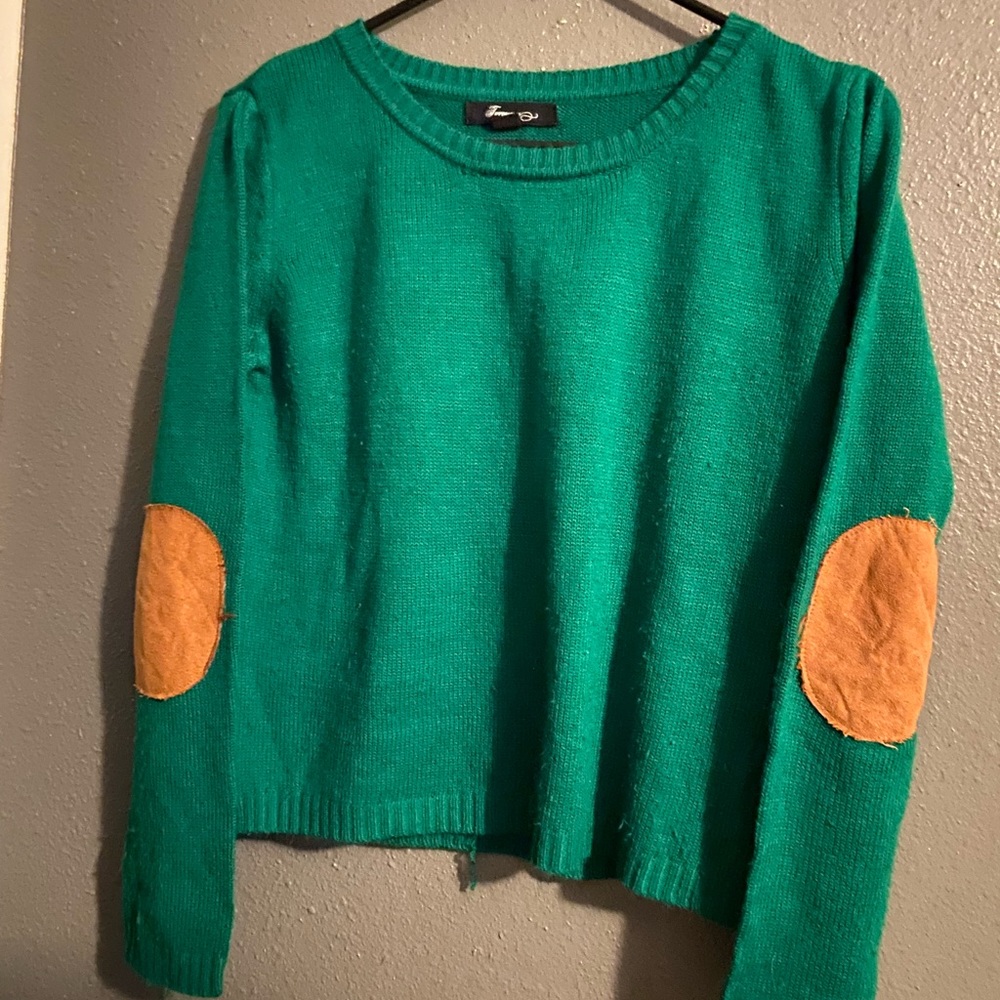 Green sweater